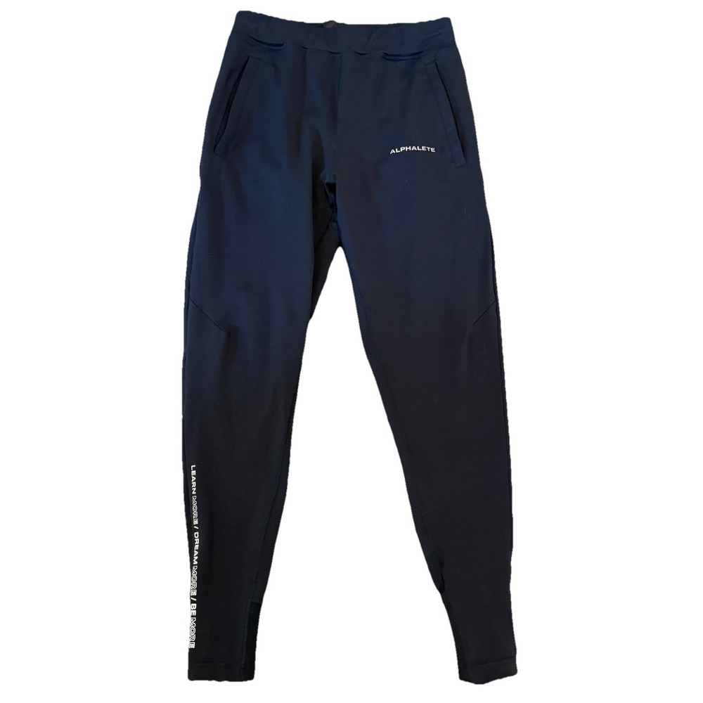 Alphalete Men's Pro-Elite Joggers Athletic Training Pants  Small Deep Blue